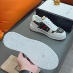 Gucci Screener GG High Top Sneaker In White And Black - Image 7