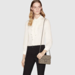 Gucci Dionysus GG Supreme Chain Wallet Beige And Ebony 20Cm ‎401231 KHNSN 8642 - Image 4