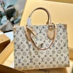 Louis Vuitton Onthego MM Multicolor Beige 35Cm M24708 - Image 2