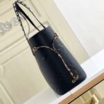 Louis Vuitton Bolsa Neverfull MM Black 31Cm M45856 - Image 5