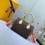 Louis Vuitton Speedy Bandoulière 20 Fuchsia Red Strap 20Cm M45948 - Image 4