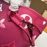 Louis Vuitton Neverfull MM Midnight Fuchia 31Cm M20511 - Image 5