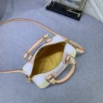 Louis Vuitton Speedy Bandoulière Damier Canvas Peach 20Cm - Image 9