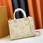 Louis Vuitton Onthego PM Handbag Beige 25Cm M46629 - Image 4