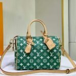 Louis Vuitton Speedy P9 Bandoulière Monogram Leather Green 25Cm - Image 2