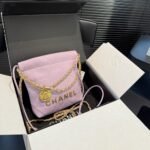 Chanel 22 Mini Handbag Purple 23Cm - Image 2