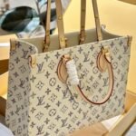 Louis Vuitton Onthego MM Multicolor Beige 35Cm M24708 - Image 5