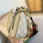 Gucci Ophidia Small Shoulder Bag Beige And White 25Cm 735132 UULAG 9682 - Image 3