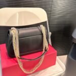 Gucci Blondie Small Shoulder Bag Black 26Cm 815715 AAEEX 1000 - Image 6
