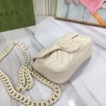 Gucci Women GG Marmont Bag Beige 16Cm 699757 UM8KV 9022 - Image 4