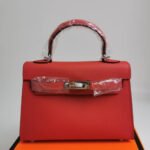 Hermès Mini Kelly Red 19Cm - Image 2