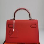Hermès Mini Kelly Red 19Cm - Image 3