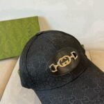 Gucci Supreme Baseball Cap Black - Image 3