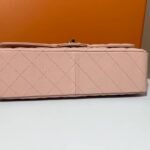 Chanel Classic Medium Flap Bag Pink And Gold 25Cm - Image 5