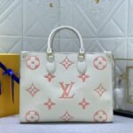 Louis Vuitton Onthego MM Bag Rose Trianon Pink 35Cm M21575 - Image 2