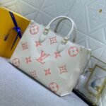 Louis Vuitton Onthego MM Bag Rose Trianon Pink 35Cm M21575 - Image 3
