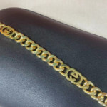 Gucci Blondie Shoulder Bag Black 28Cm 699268 UXX0G 1000 - Image 8