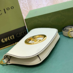 Gucci Blondie Shoulder Bag White 28Cm 699268 UXX0G 9022 - Image 2