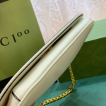 Gucci Blondie Shoulder Bag White 28Cm 699268 UXX0G 9022 - Image 4