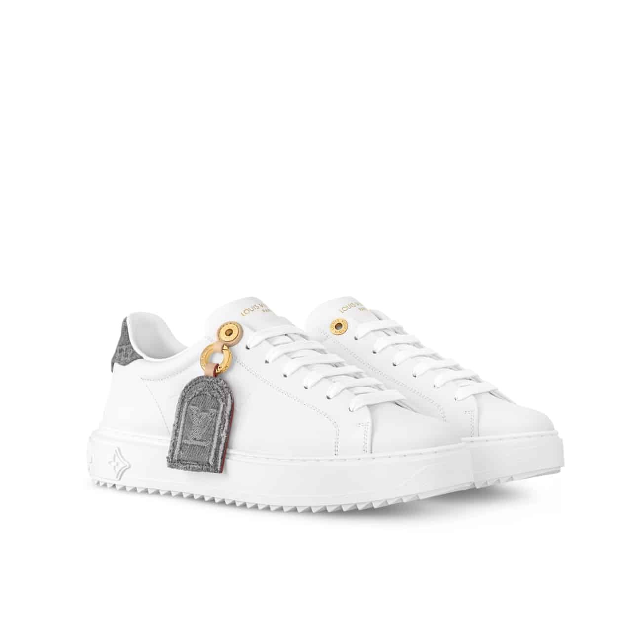 23-2-1-1 Louis Vuitton Time Out Sneaker Grey 1AGUY4 - Image 1