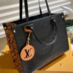 Louis Vuitton Onthego MM Wild at Heart Black 35Cm M58522 - Image 2