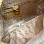 Prada Re-Edition 2005 Raffia Bag Tan 1BH2042A2TF0018VV9L - Image 6