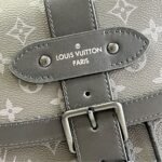 Louis Vuitton Saumur Backpack Monogram Eclipse Canvas 42Cm M45913 - Image 6