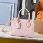 Louis Vuitton Onthego PM Pink Denim 25Cm - Image 2