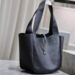 Saint Laurent Le 5 À 7 Bea In Grained Leather Black 50Cm 763435AADUU1000 - Image 2