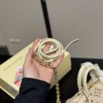 Louis Vuitton Speedy Bandoulière 20 Bag Latte Chamallow 21Cm M46875 - Image 7