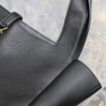 Saint Laurent Le 5 À 7 Bea In Grained Leather Black 50Cm 763435AADUU1000 - Image 4