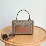 Gucci Padlock Small Top Handle Bag Brown 20Cm 838999 FAD6L 9758 - Image 4