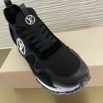 Louis Vuitton Run Away Sneaker Black 1A9ER7 - Image 12