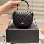 Chanel 25C Classic Clutch With Chain Black 16Cm - Image 2