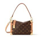 Louis Vuitton Side Trunk Monogram Brown 21Cm M46358
