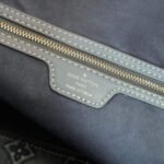 Louis Vuitton Neverfull MM Bag Monogram Denim Blue 32Cm - Image 8
