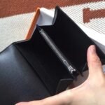 Hermes Constance Slim Wallet Noir 12Cm H082060CK89 - Image 6