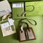 Gucci Jackie 1961 Medium Tote Bag Brown 30Cm 649016 HUHHG 8565 - Image 2