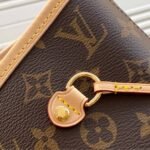 Louis Vuitton Neverfull Bandoulière Inside Out MM Monogram Rouge Sari 32Cm M12096 - Image 3