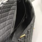 Chanel XXL Airline Classic Travel Flap Bag Caviar Leather Black Gold Hardware 46Cm - Image 3