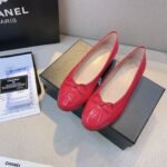 Chanel Red Women’S Ballerinas - Image 3