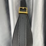 Saint Laurent Le 5 À 7 Soft Small Hobo Bag In Smooth Black 27Cm 713938AAAUQ1000 - Image 7