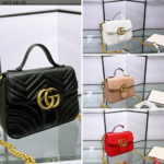 Gucci GG Marmont Mini Top Handle Bag Black 20Cm 547260 DTDIT 1000 - Image 3