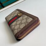 Gucci Ophidia Zip Around Wallet Brown 19Cm 523154 96IWG 8745 - Image 4