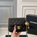 Chanel Classic Mini Crossbody Bag Black 16Cm A35200 Y04059 94305 - Image 3