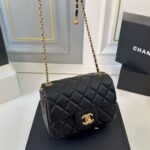 Chanel Classic Mini Crossbody Bag Black 16Cm A35200 Y04059 94305 - Image 2