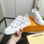 Louis Vuitton Time Out Sneaker Blue 1AHOOF - Image 4