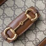 Gucci Horsebit 1955 Mini Bag Beige And Ebony Supreme Canvas 20Cm 658574 HUHHG 8565 - Image 3