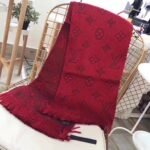 Louis Vuitton Logomania Shine Scarf Red 180Cm - Image 2