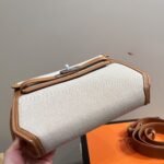 Hermes Kelly Dépêches Pouch Toile Barenia Fauve 26Cm - Image 6